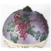 Image 2 : STAIN GLASS GRAPE THEME LAMP