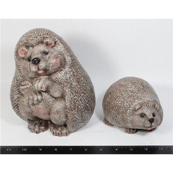 VINTAGE HEDGEHOG FIGURINES