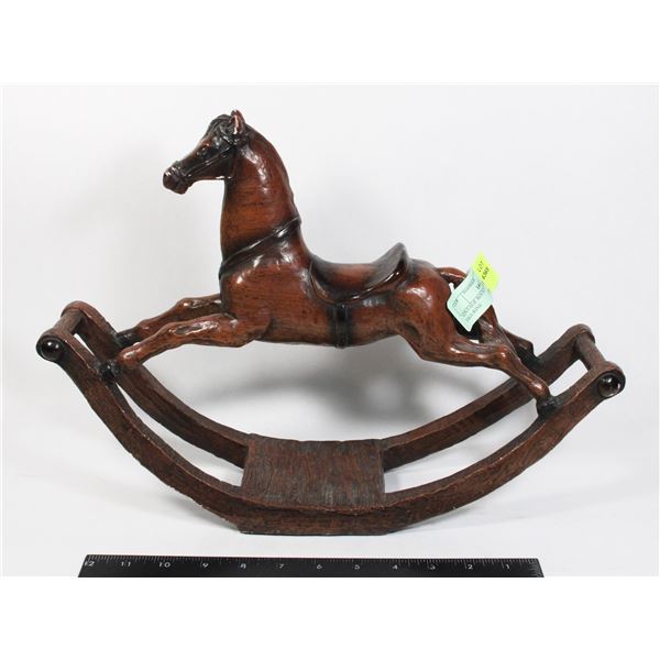 VINTAGE ROCKING HORSE FIGURINE