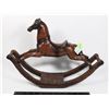 Image 1 : VINTAGE ROCKING HORSE FIGURINE