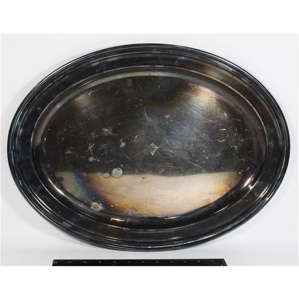 SILVER PLATED MARLBORO PLATE