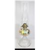 Image 1 : VINTAGE PIECE GLASS OIL LAMP