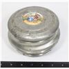 Image 1 : VINTAGE SILVER MUSIC BOX