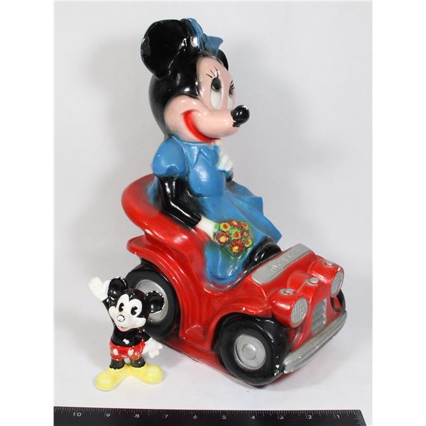 MINNI MOUSE COIN BANK