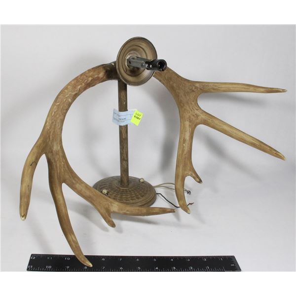 DEER ANTLER LAMP