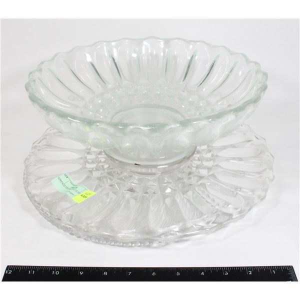 VINTAGE DECORATIVE GLASS