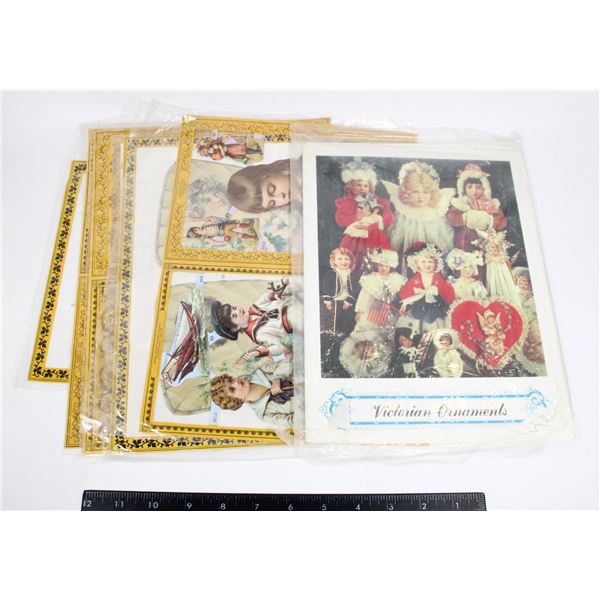 VINTAGE VICTORIAN ORNAMENTS