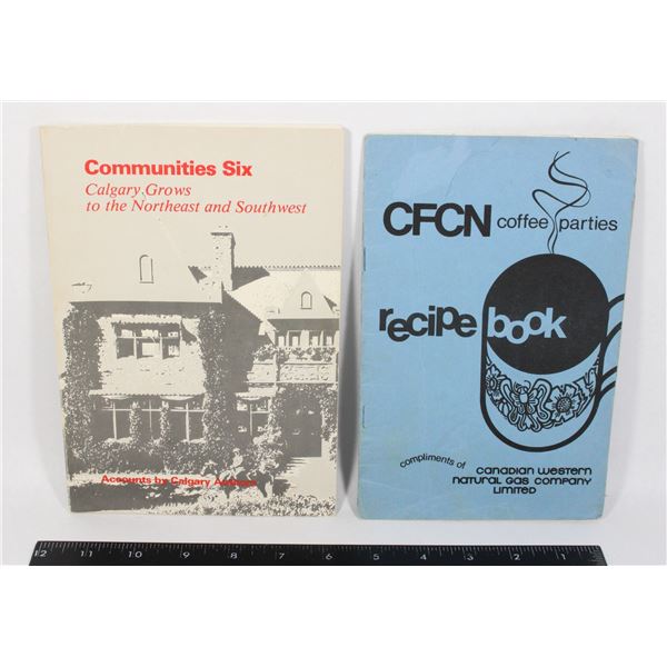 VINTAGE CALGARY COMMUNITY BOOKS