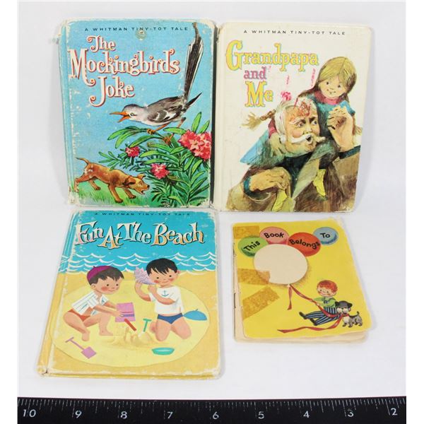 VINTAGE WHITMAN TINY TOT TALE BOOKS