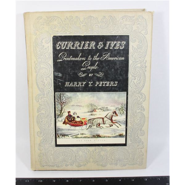 VINTAGE CURRIER & IVES BOOK
