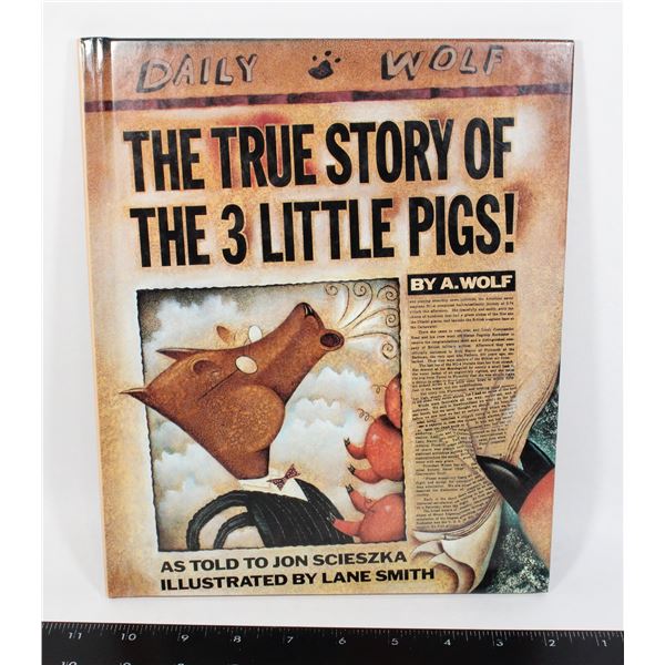 VINTAGE BOOK "THE 3 LITLE PIGS"