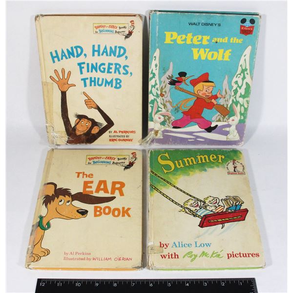 LOT OF VINTAGE DR. SUESS AND DISNEY BOOKS