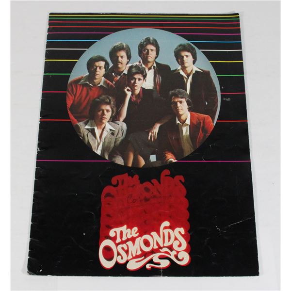 THE OSMONDS 1979 SOUVENIR PROGRAM
