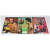 Image 1 : THREE SPORTS ILLUSTRATED BOXING THEMED ISSUES