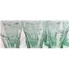 Image 2 : 10- 12 OZ GREEN COKE GLASSES- 3 DIFFERENT
