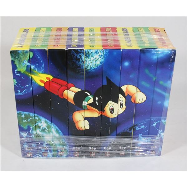 "ASTRO BOY" COMPLETE-51 EPISODES ON 9 VHS