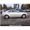 Image 7 : DUNCAN - 2010 CADILLAC CTS, SILVER, 163438 KMS, REAR WHEEL DRIVE. - D134617