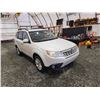 Image 9 : PARKSVILLE - 2011 SUBARU FORESTER, WHITE, 144258 KMS, ALL WHEEL DRIVE. - D722999