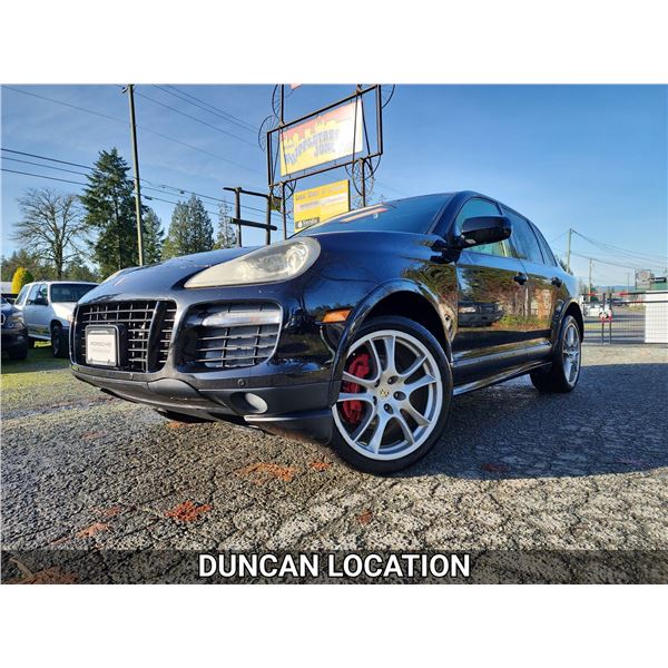 DUNCAN - 2008 PORSCHE CAYENNE GTS, BLACK, 199322 KMS, FOUR WHEEL DRIVE. - JA71606