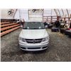 Image 7 : PARKSVILLE - 2012 DODGE JOURNEY, WHITE, 187322 KMS, FRONT WHEEL DRIVE. - D388602