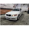 Image 3 : PARKSVILLE - 2007 BMW 323I, WHITE, 196430 KMS, REAR WHEEL DRIVE. - DR82159