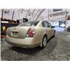 Image 15 : PARKSVILLE - 2003 NISSAN ALTIMA, GOLD, 159216 KMS, FRONT WHEEL DRIVE. - J124194