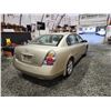 Image 16 : PARKSVILLE - 2003 NISSAN ALTIMA, GOLD, 159216 KMS, FRONT WHEEL DRIVE. - J124194