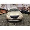 Image 7 : PARKSVILLE - 2003 NISSAN ALTIMA, GOLD, 159216 KMS, FRONT WHEEL DRIVE. - J124194