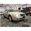Image 9 : PARKSVILLE - 2003 NISSAN ALTIMA, GOLD, 159216 KMS, FRONT WHEEL DRIVE. - J124194