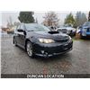 Image 5 : DUNCAN - 2010 SUBARU IMPREZA WRX WAGON, BLACK, 195061 KMS, ALL WHEEL DRIVE. - J811261