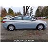 Image 7 : DUNCAN - 2011 HYUNDAI SONATA, GRAY, 218007 KMS, FRONT WHEEL DRIVE. - J032350