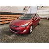 Image 3 : PARKSVILLE - 2012 HYUNDAI ELANTRA, RED, 265245 KMS, FRONT WHEEL DRIVE. - D084303