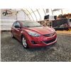 Image 8 : PARKSVILLE - 2012 HYUNDAI ELANTRA, RED, 265245 KMS, FRONT WHEEL DRIVE. - D084303