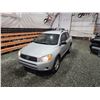 Image 4 : PARKSVILLE - 2008 TOYOTA RAV4, SILVER, 143454 MILES, FOUR WHEEL DRIVE. - D130718