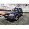 Image 1 : PARKSVILLE - 2004 FORD ESCAPE, BLUE, 288537 KMS, FOUR WHEEL DRIVE. - JB04271