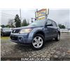 Image 1 : DUNCAN - 2007 SUZUKI GRAND VITARA, GRAY, 253767 KMS, 4X4. - D203960