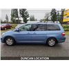 Image 15 : DUNCAN - 2006 HONDA ODYSSEY, BLUE, 233035 KMS, FRONT WHEEL DRIVE. - D508112