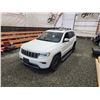 Image 4 : PARKSVILLE - 2018 JEEP CHEROKEE, WHITE, 164259 KMS, FOUR WHEEL DRIVE. - D398157