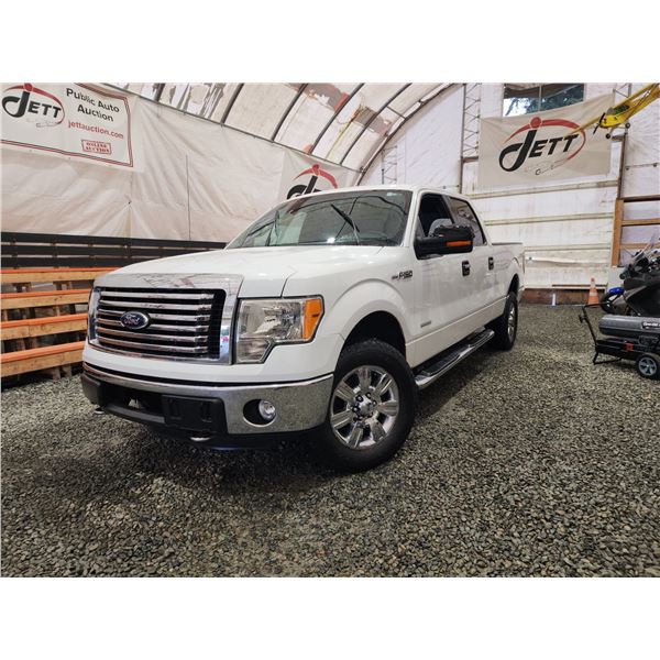 PARKSVILLE - 2011 FORD F150, WHITE, 263534 KMS, 4X4. - BB79538