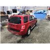 Image 16 : PARKSVILLE - 2008 FORD ESCAPE, RED, 300656 KMS, FRONT WHEEL DRIVE. - DB11634
