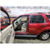 Image 46 : PARKSVILLE - 2008 FORD ESCAPE, RED, 300656 KMS, FRONT WHEEL DRIVE. - DB11634