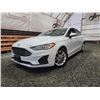 Image 1 : PARKSVILLE - 2019 FORD FUSION, WHITE, 112315 KMS, FRONT WHEEL DRIVE. - J211902