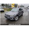 Image 2 : DUNCAN - 2013 VOLKSWAGEN TIGUAN, GREY, 196934 KMS, ALL WHEEL DRIVE. - D000444