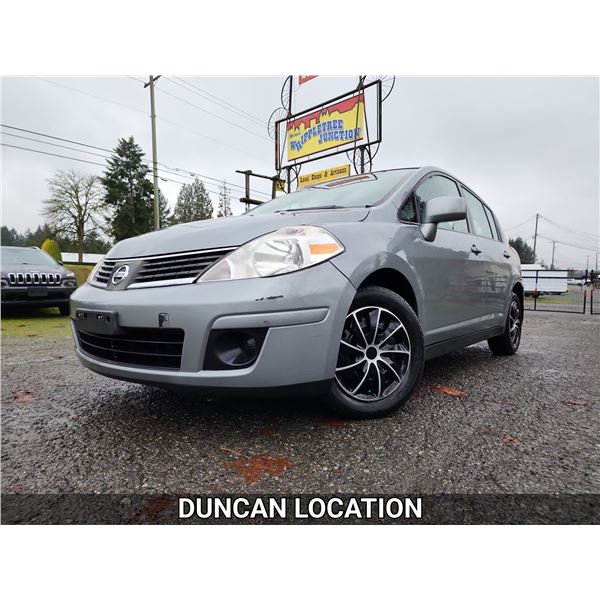DUNCAN - 2007 NISSAN VERSA, GREY, 247313 KMS, "NO RESERVE" - J416047
