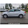 Image 15 : DUNCAN - 2012 CHEVROLET SONIC, SILVER, 100613 KMS, FRONT WHEEL DRIVE. - J121383