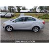 Image 16 : DUNCAN - 2012 CHEVROLET SONIC, SILVER, 100613 KMS, FRONT WHEEL DRIVE. - J121383