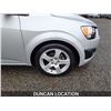 Image 21 : DUNCAN - 2012 CHEVROLET SONIC, SILVER, 100613 KMS, FRONT WHEEL DRIVE. - J121383