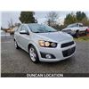 Image 5 : DUNCAN - 2012 CHEVROLET SONIC, SILVER, 100613 KMS, FRONT WHEEL DRIVE. - J121383