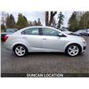Image 7 : DUNCAN - 2012 CHEVROLET SONIC, SILVER, 100613 KMS, FRONT WHEEL DRIVE. - J121383