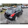 Image 10 : DUNCAN - 2011 NISSAN VERSA, BLACK, 203110 KMS, FRONT WHEEL DRIVE. - J373674